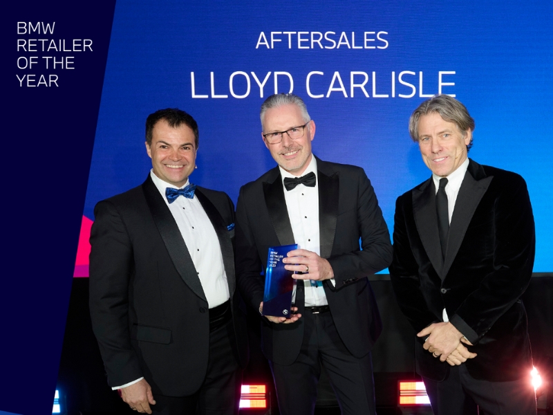 Lloyd BMW Carlisle Aftersales Retailer of the Year